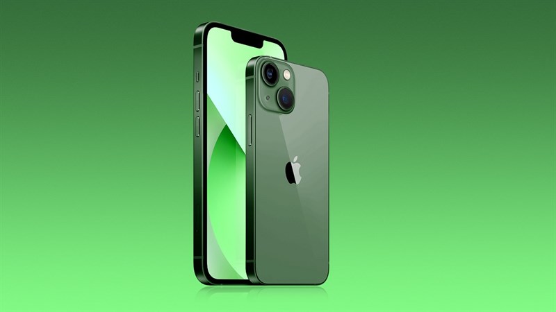 iPhone 13 màu xanh lá cây
