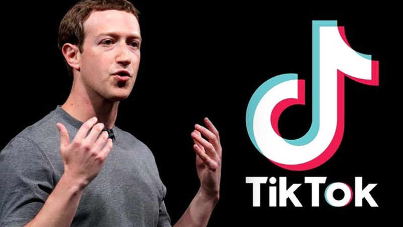 Không nằm ngoài cuộc chơi, Facebook đã lập tài khoản trên TikTok