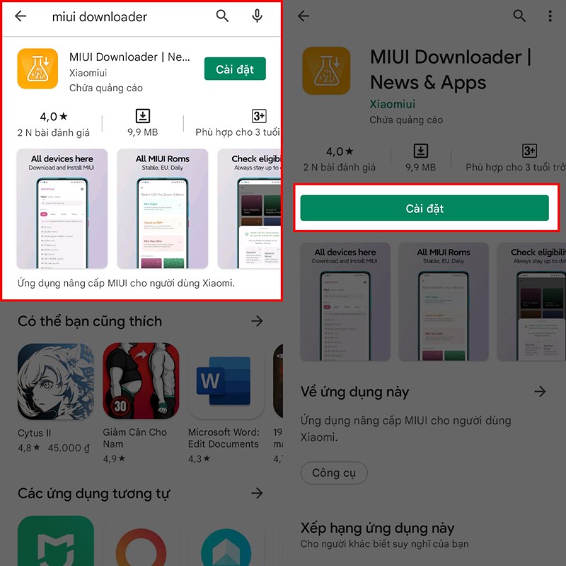 Cách xem tin nhắn bị thu hồi trên Messenger bằng Xiaomi