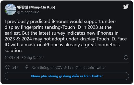 2 công nghệ khó có thể xuất hiện trên dòng iPhone 14 mới