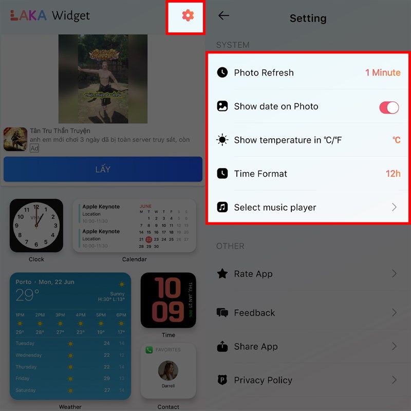 DIGI Clock Widget cho Android - Tải về