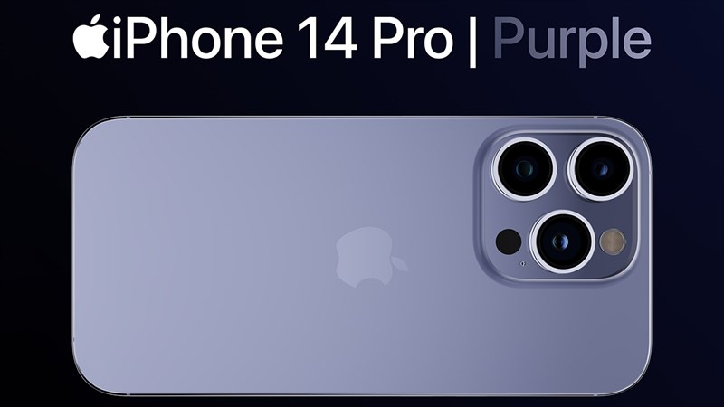iPhone 14 Pro Purple xuất hiện