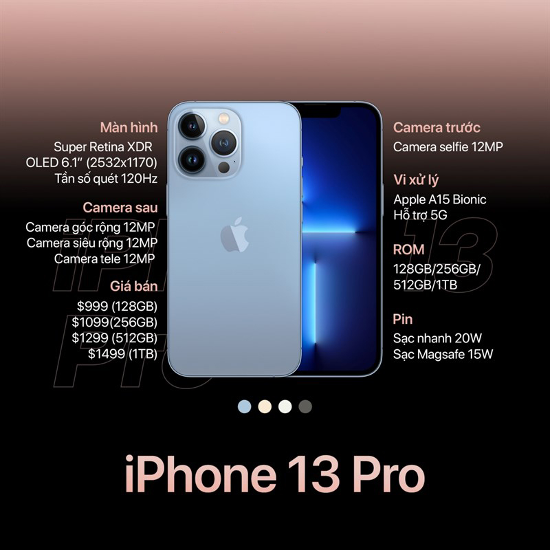 Xem cấu hình iPhone 14 Pro