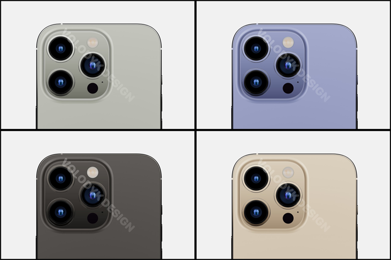 Các màu sắc trên iPhone 14 Pro