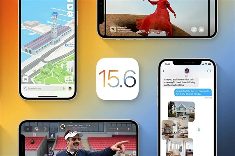 Apple phát hành bản iOS 15.6