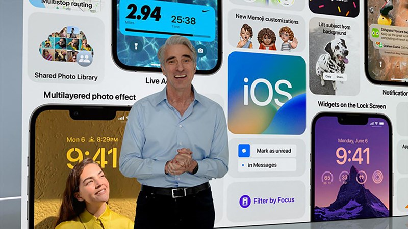 Apple tung ra bản cập nhật iOS 16