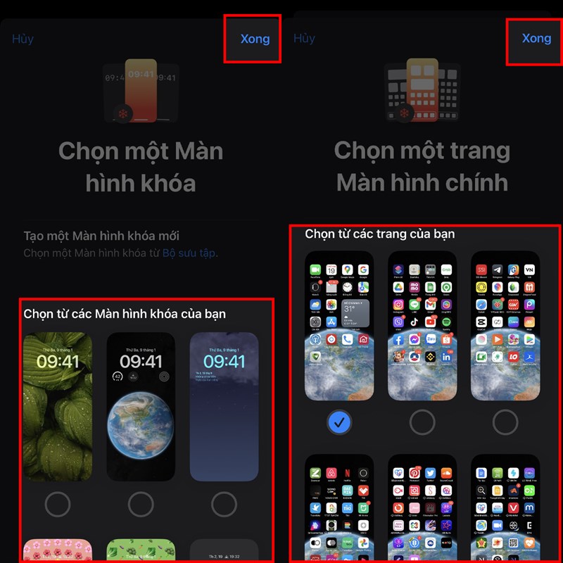 Cách chỉnh tự động đổi màn hình khóa theo thời gian trên iOS 16