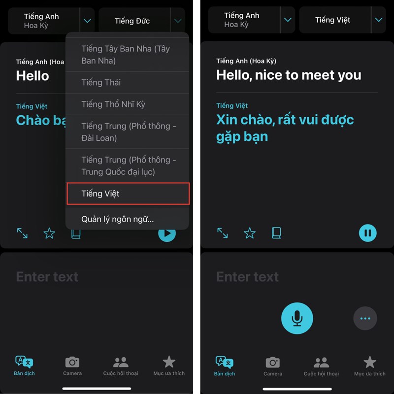 Cách dịch tiếng Anh sang tiếng Việt trên iOS 16